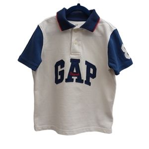 Gap Kids Polo Shirt Short Sleeve Boy Size S Off white